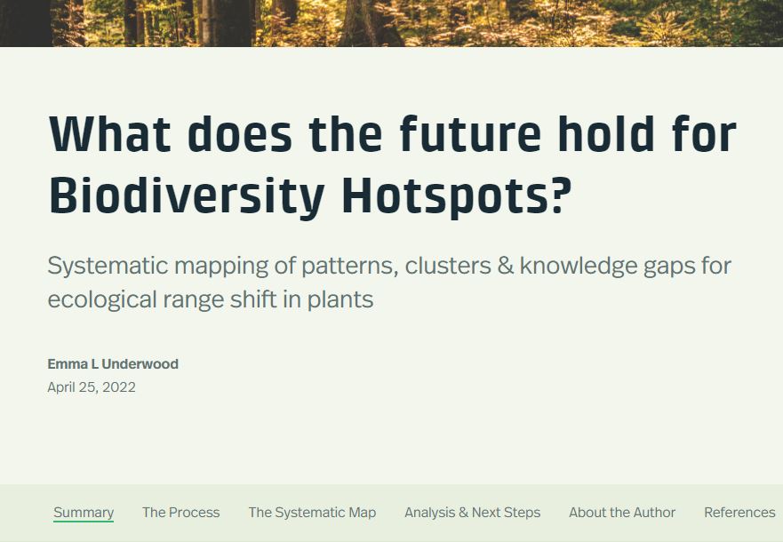 What does the future hold for Biodiversity Hotspots?